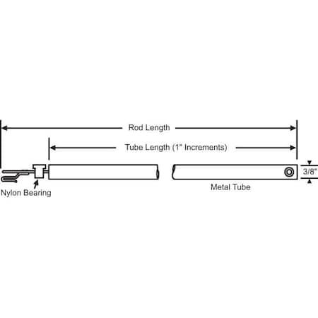 Strybuc 15in Spiral 3/8 Balance 78M-15